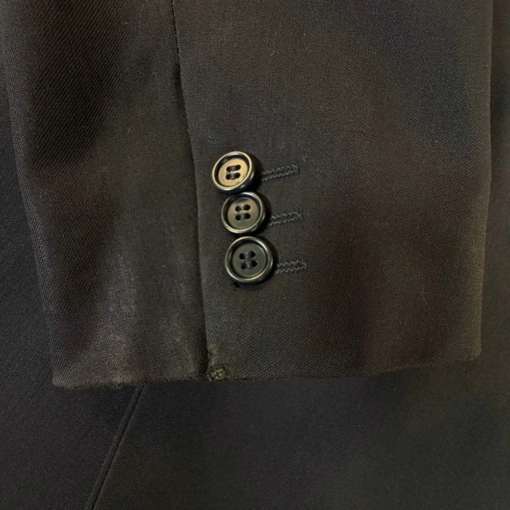 Hugo Boss Mens Black 100% Virgin Wool 3 Button Blazer Sport Einstein Sigma 42R